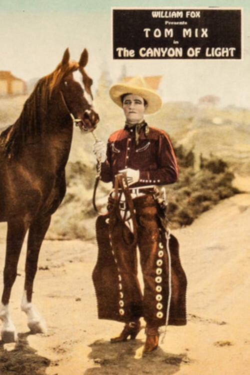 The Canyon of Light (1926) poster