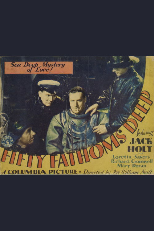 Fifty Fathoms Deep (1931) poster
