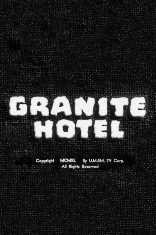 Granite Hotel (1940) poster