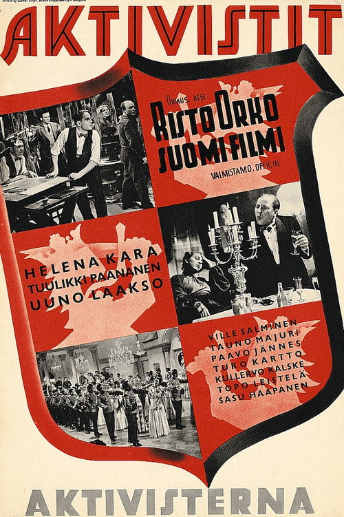 Aktivistit (1939) poster