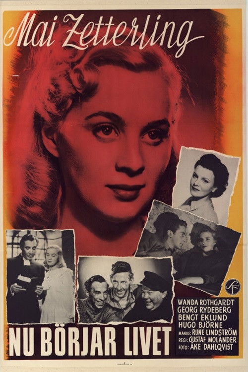 Nu börjar livet (1948) poster