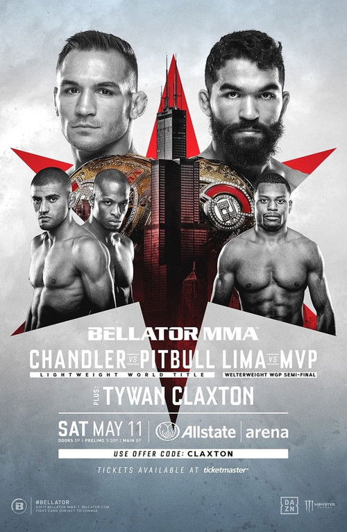Bellator 221: Chandler vs. Pitbull (2019) poster