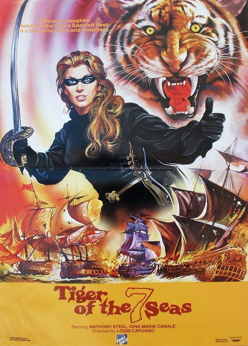 La tigre dei sette mari (1962) poster