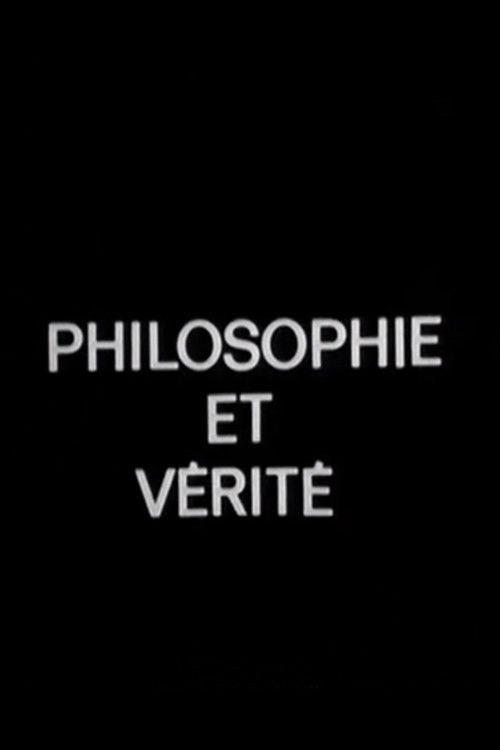 Philosophie et vérité (1965) poster