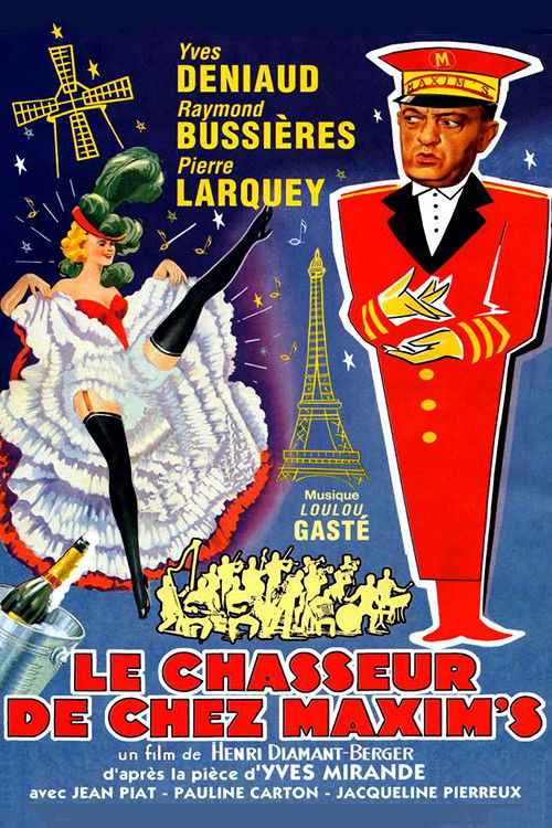 Le Chasseur de chez Maxim's (1953) poster