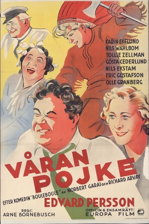 Våran pojke (1936) poster