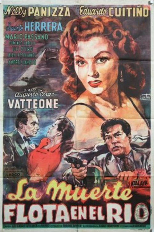La muerte flota en el río (1956) poster