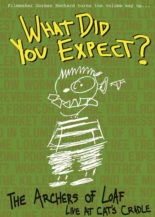 What Did You Expect: The Archers of Loaf Live at Cat's Cradle (2012) poster