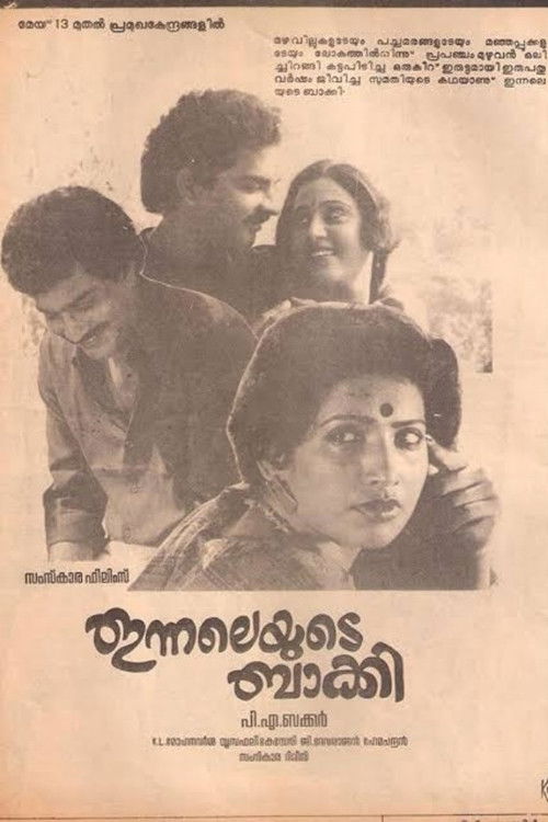 Innaleyude Baakki (1988) poster
