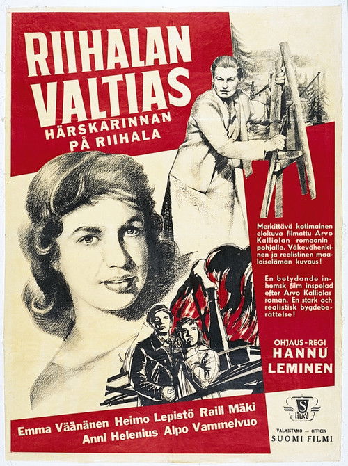 Riihalan valtias (1956) poster