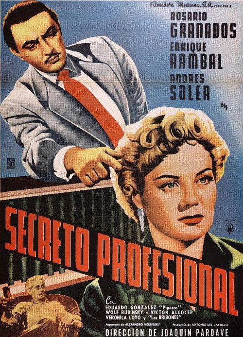Secreto profesional (1955) poster