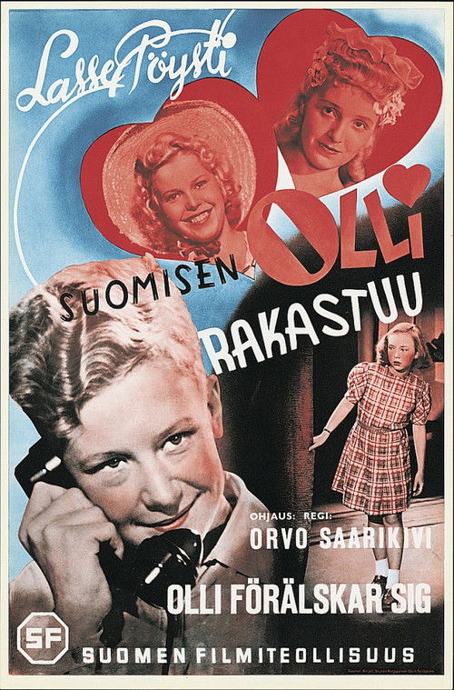 Suomisen Olli rakastuu (1944) poster