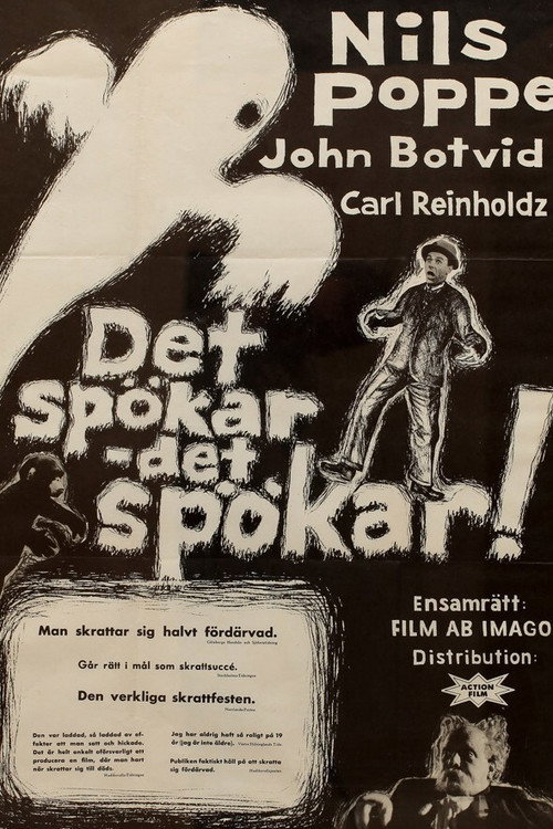 Det spökar - det spökar... (1943) poster