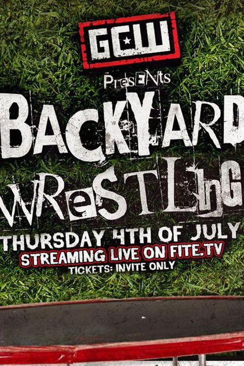 GCW Backyard Wrestling (2019) poster