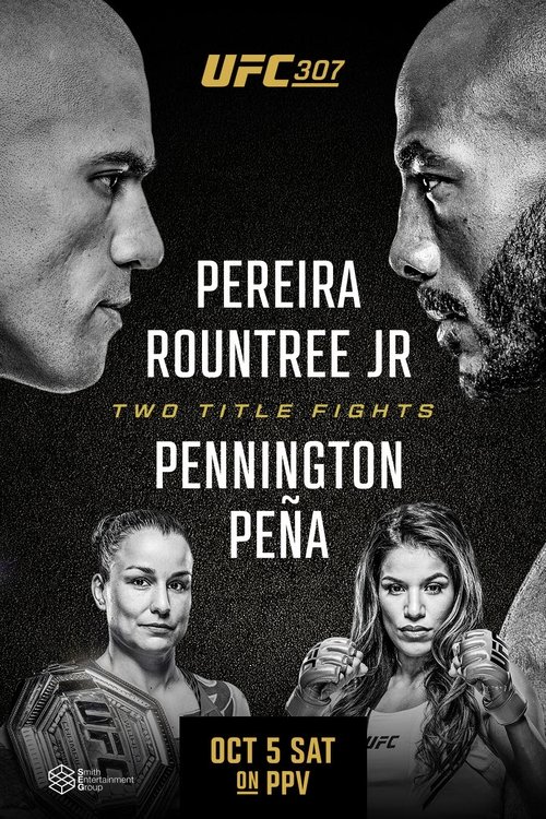 UFC 307: Pereira vs. Rountree Jr. (2024) poster