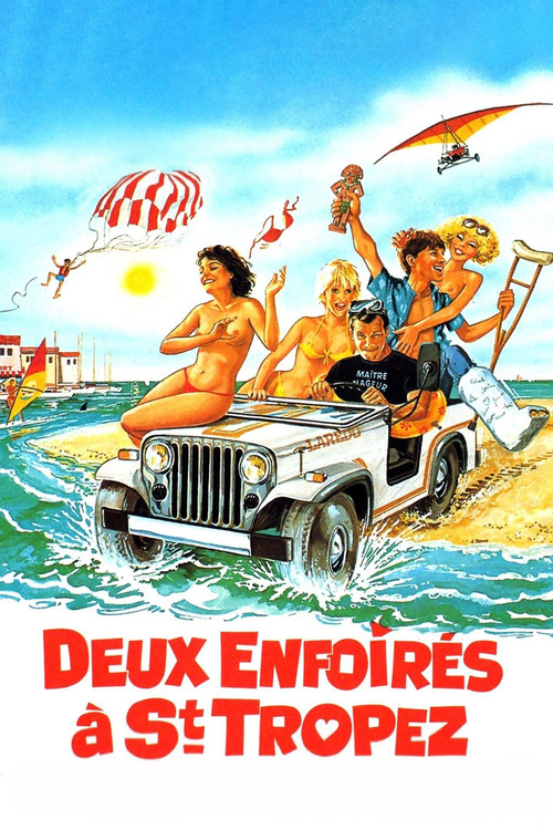 Deux Enfoirés à Saint-Tropez (1986) poster