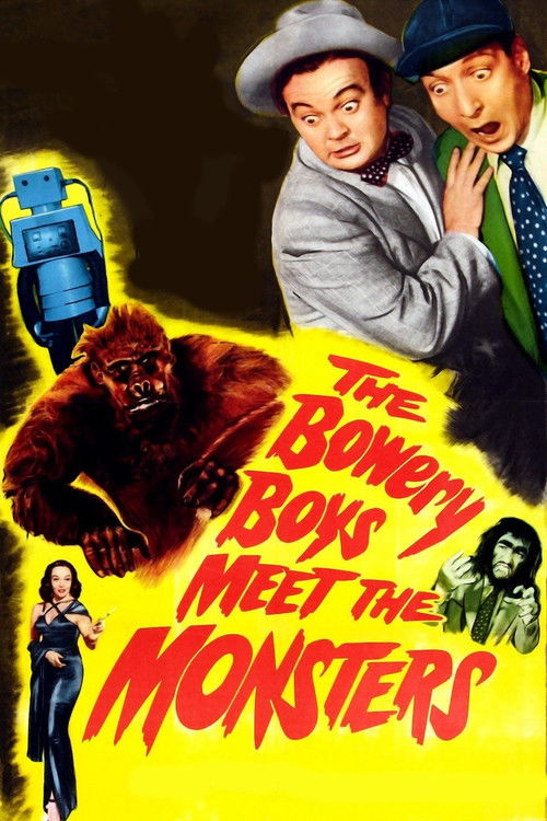 The Bowery Boys Meet the Monsters (1954) poster
