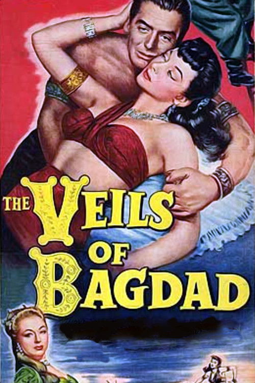 The Veils of Bagdad (1953) poster