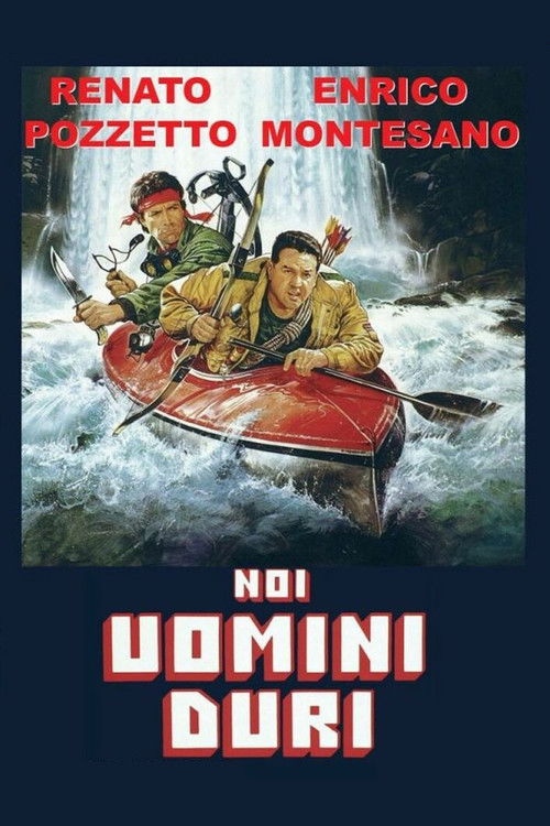 Noi uomini duri (1987) poster