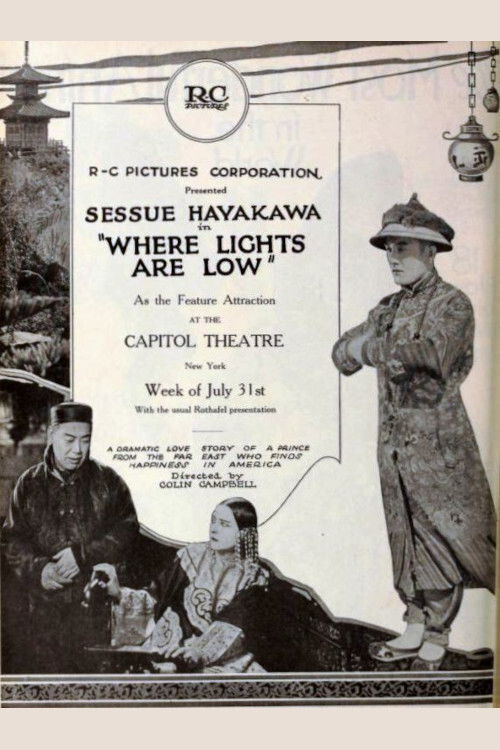 Where Lights Are Low (1921) poster