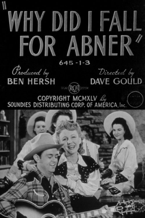 Why Did I Fall for Abner? (1945) poster