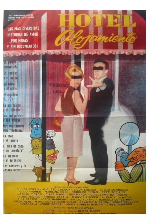 Hotel alojamiento (1966) poster