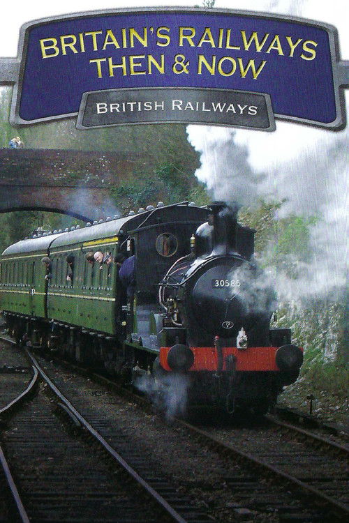 Britain's Railways Then & Now: British Railways poster