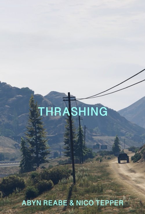 THRASHING (2023) poster