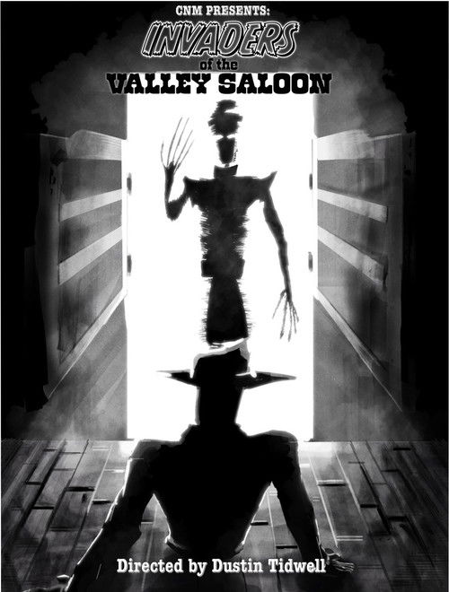 Invaders of the Valley Saloon poster