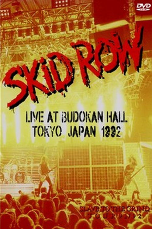Skid Row | Live at the Budokan (1992) poster