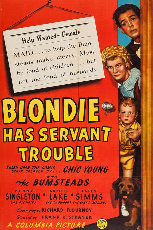 Blondie Has Servant Trouble (1940) poster