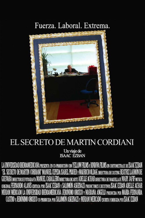 The Secret of Martin Cordiani (2009) poster