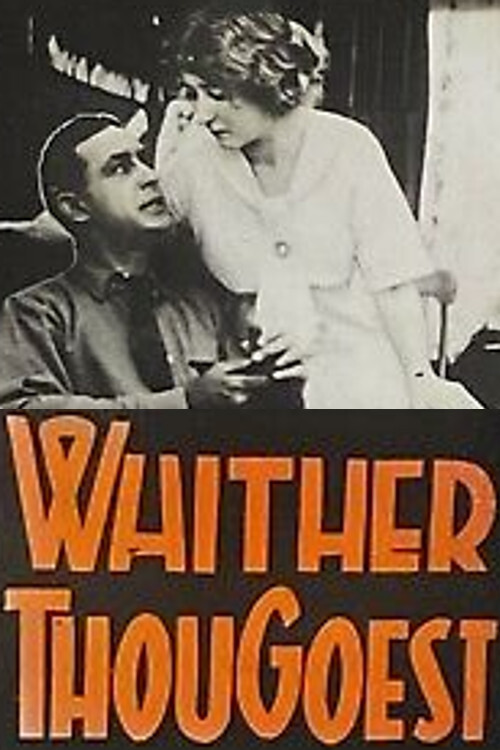 Whither Thou Goest (1917) poster