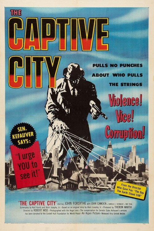 The Captive City (1952) poster