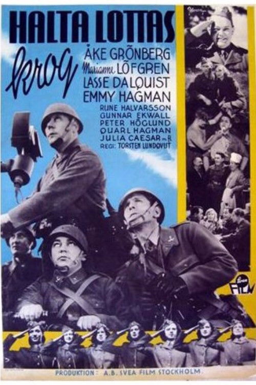 Halta Lottas krog (1942) poster