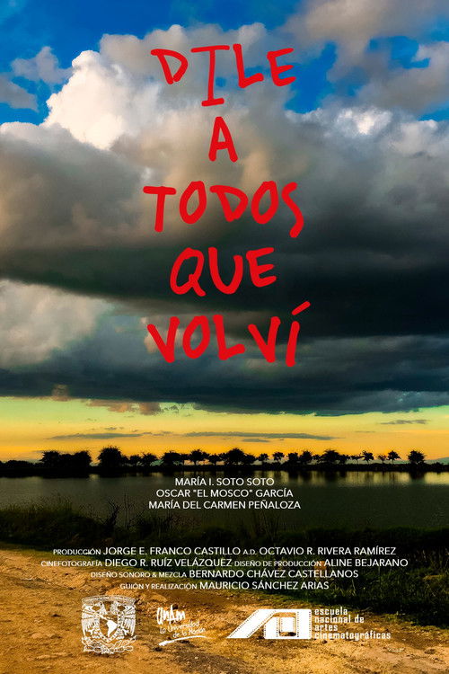 Tell everybody I'm back in town (2022) poster