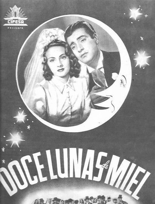 Doce lunas de miel (1944) poster