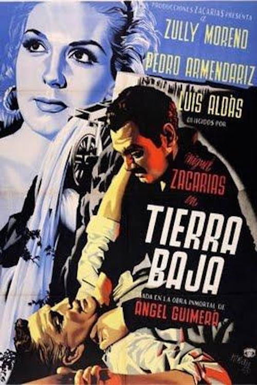 Tierra baja (1951) poster