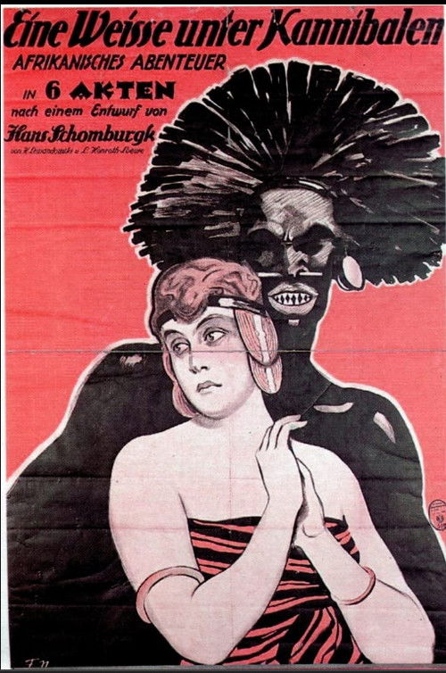 A White Woman Among Cannibals (1921) poster