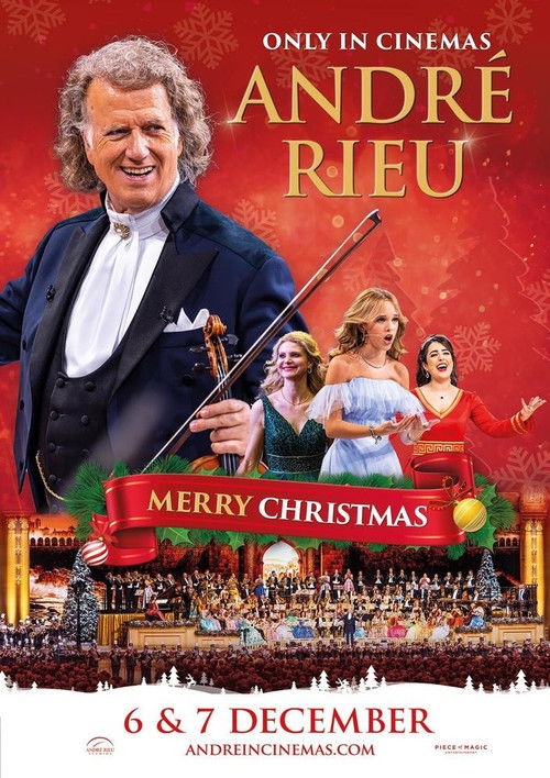 André Rieu's 2025 Christmas Concert - Merry Christmas poster