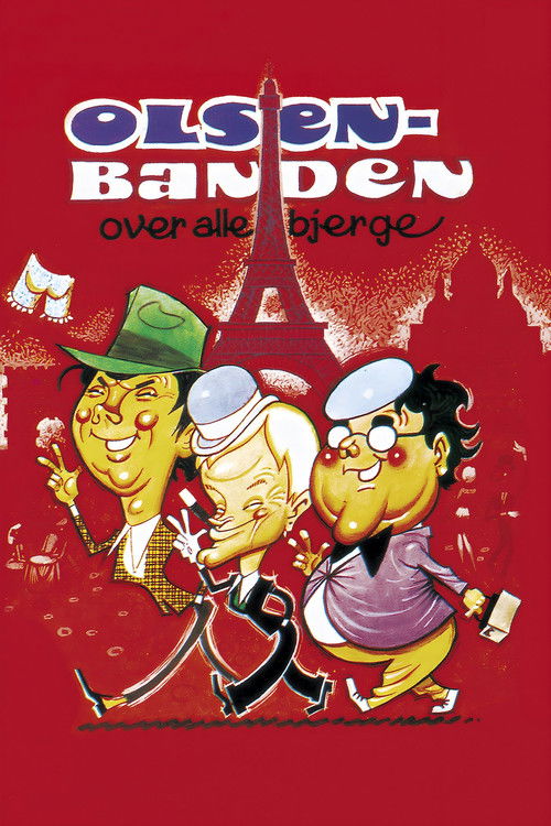 Olsen-banden over alle bjerge (1981) poster