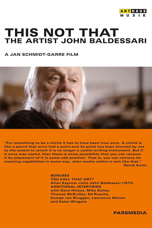 This Not That: The Artist John Baldessari (2006) poster