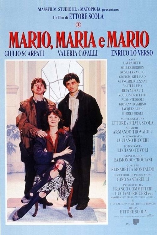 Mario, Maria e Mario (1993) poster