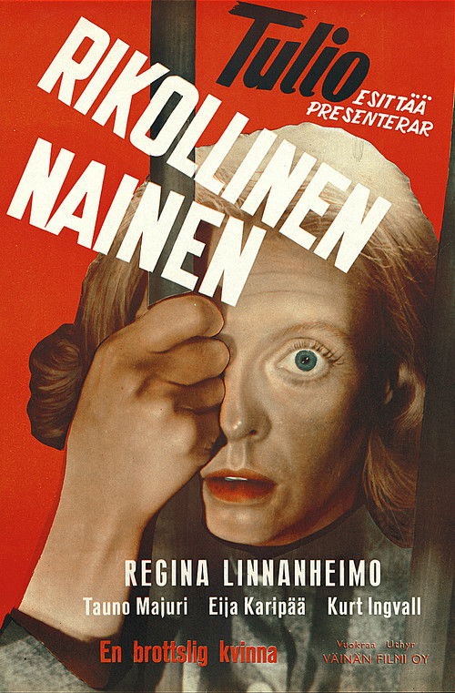 Rikollinen nainen (1952) poster