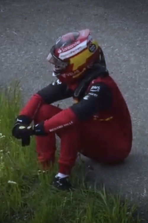 carlos sainz dropped.mov (2024) poster