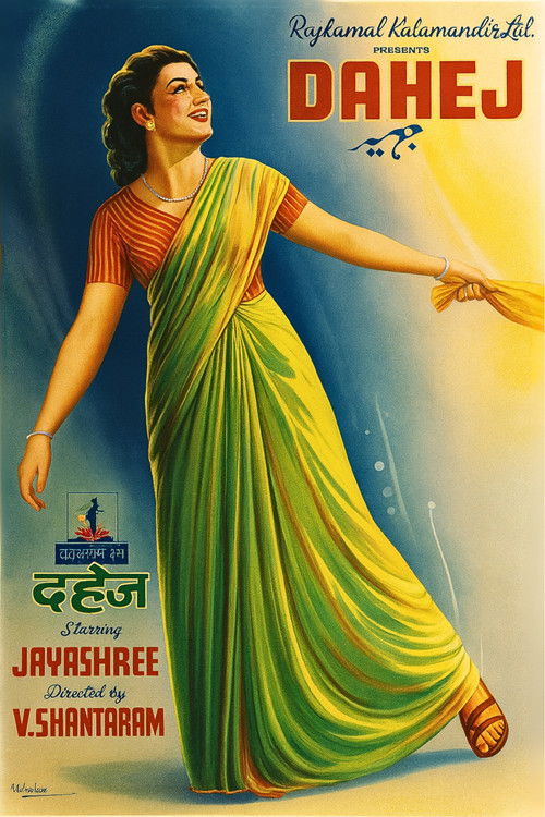 Dahej (1950) poster