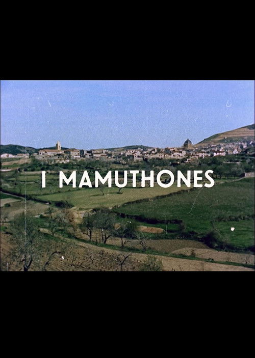 I Mamuthones (1966) poster