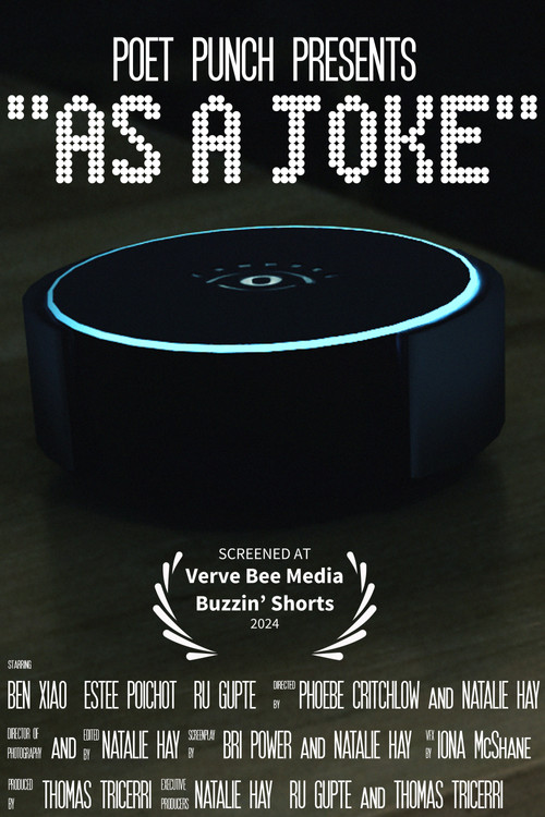 As A Joke (2024) poster