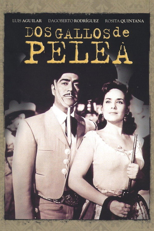 Dos gallos de pelea (1950) poster