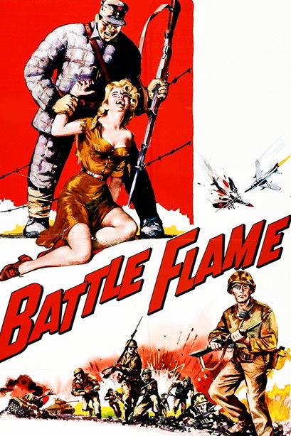 Battle Flame (1959) poster